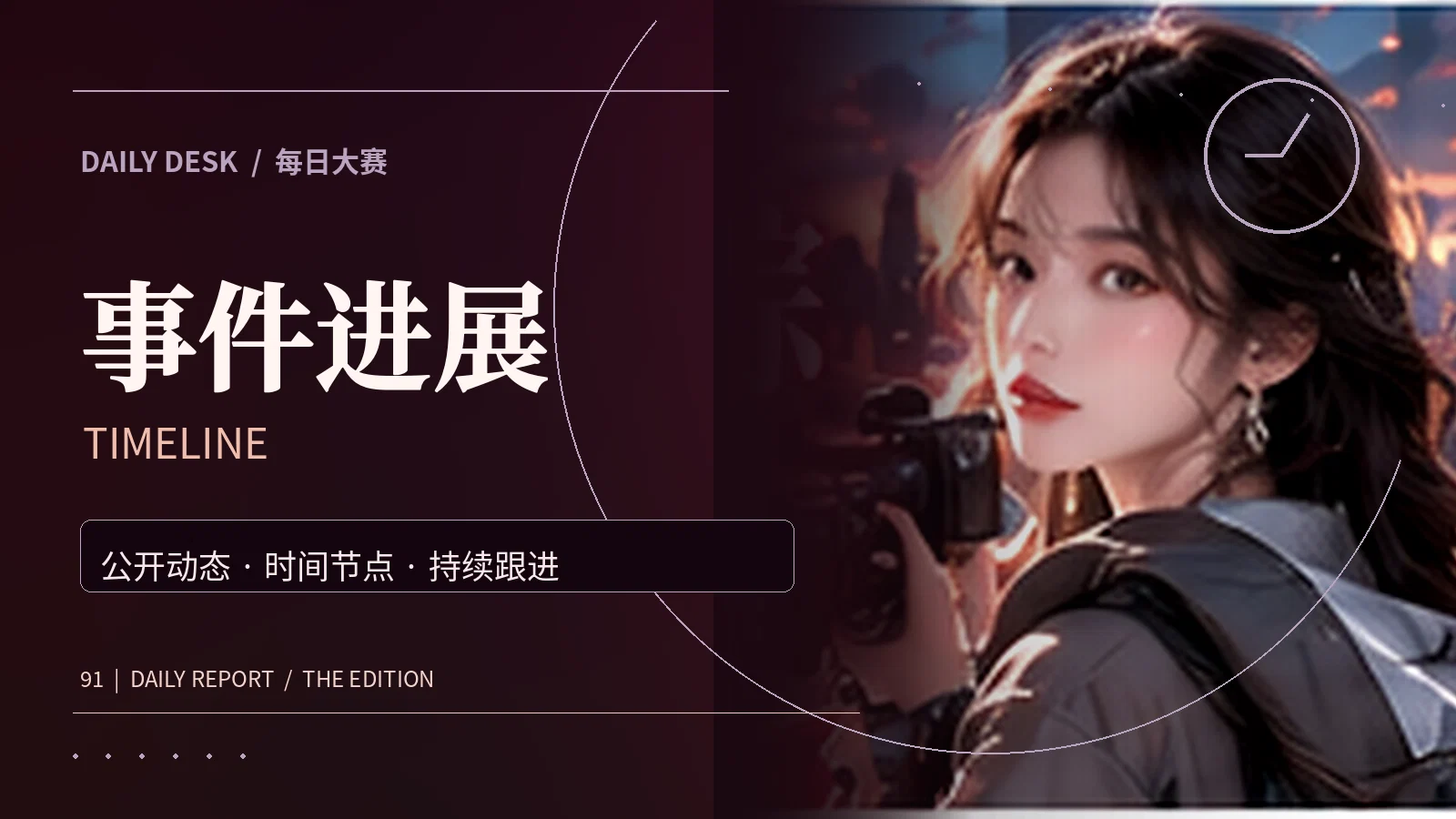 公开资料时间线主题